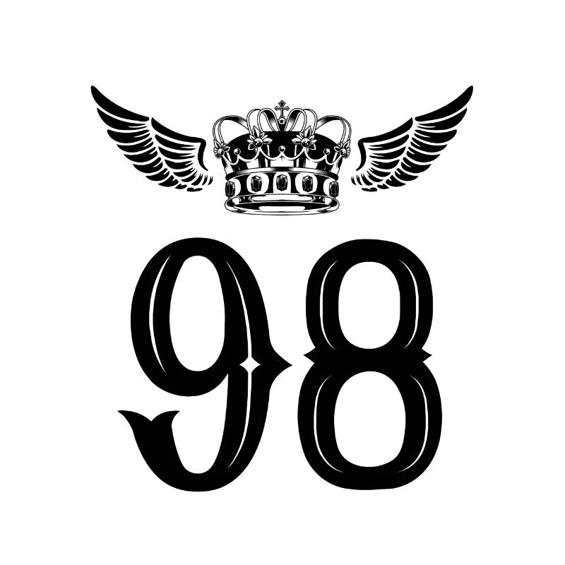 98 Zahl Krone