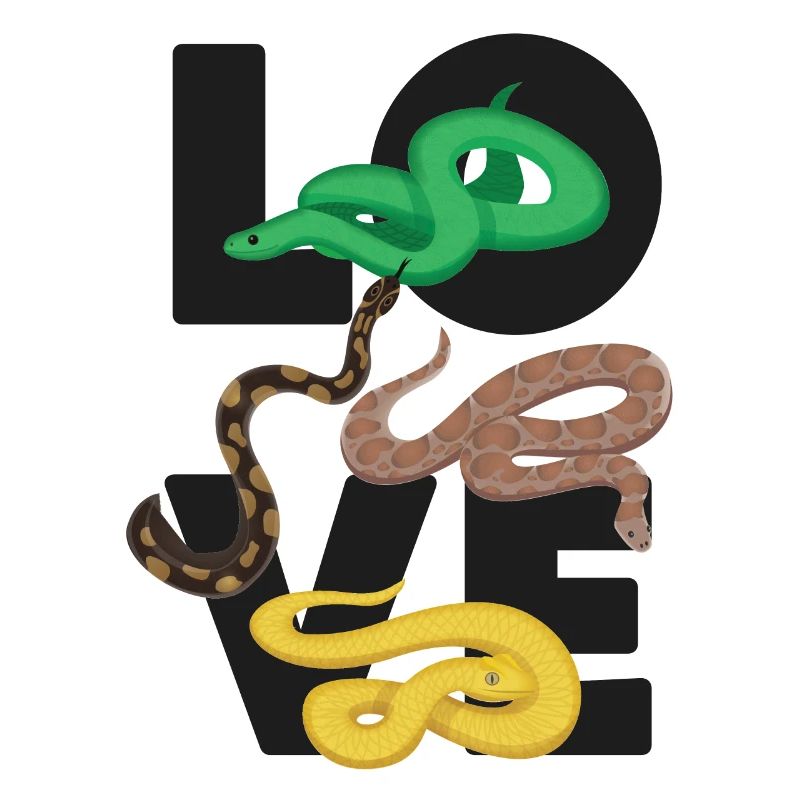 Snake Serpent Love