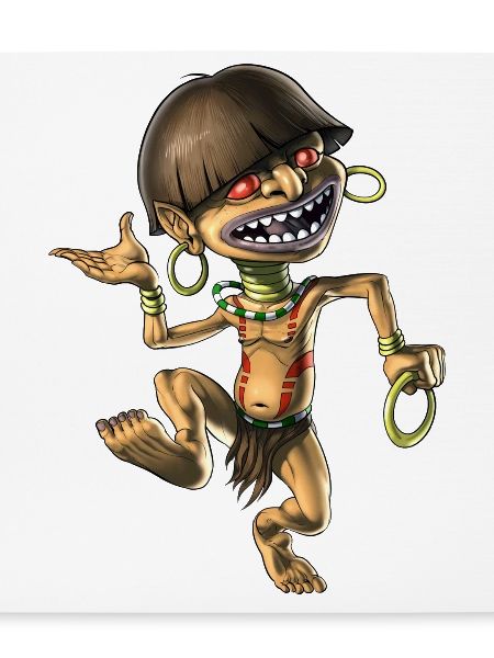 Aztekisches Fabelwesen Chaneque