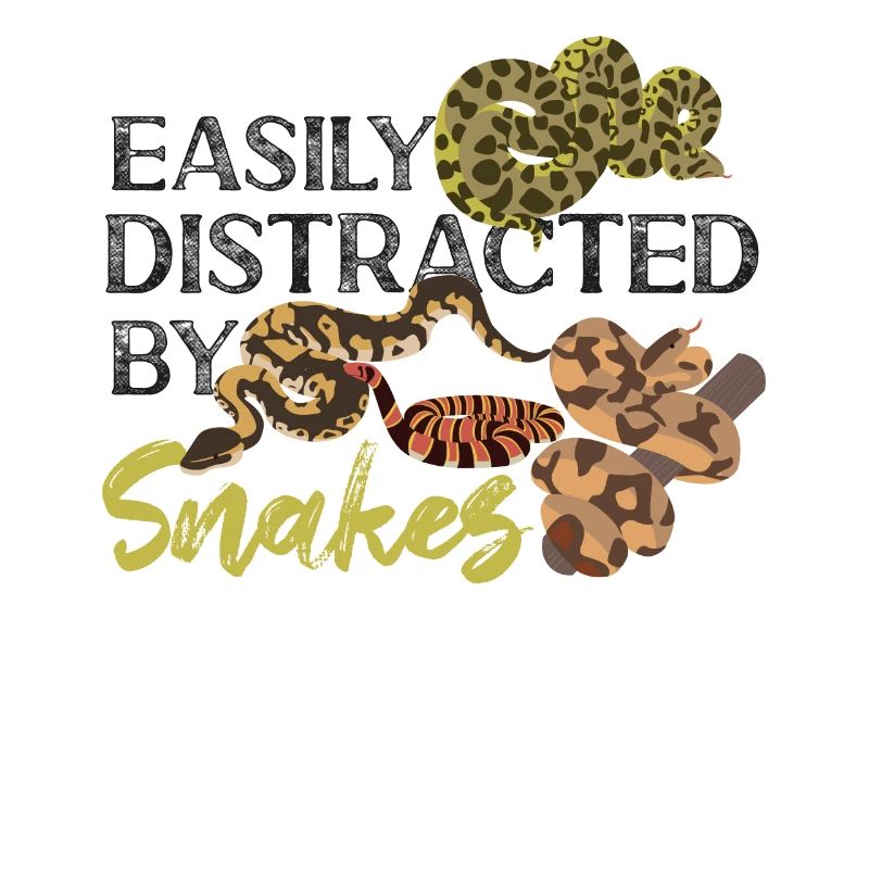 Snake Serpent Easily Distracted By