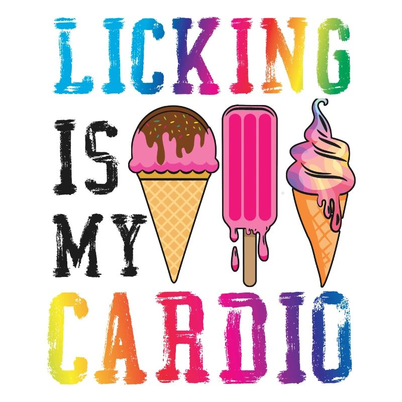 Le léchage de cône de crème glacée est mon