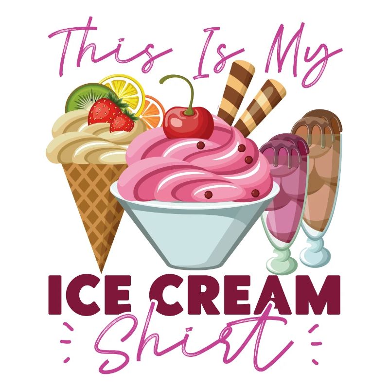 Cornet de crème glacée C’est ma glace