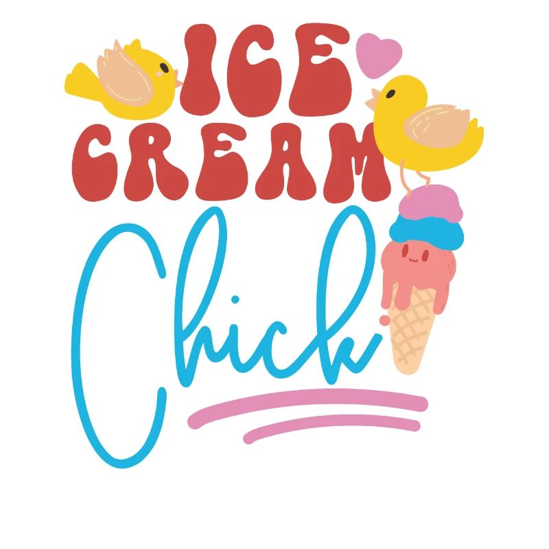 Crème glacée Cône de poulet Crème glacée