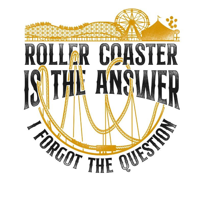 Roller Coaster Vintage Roller