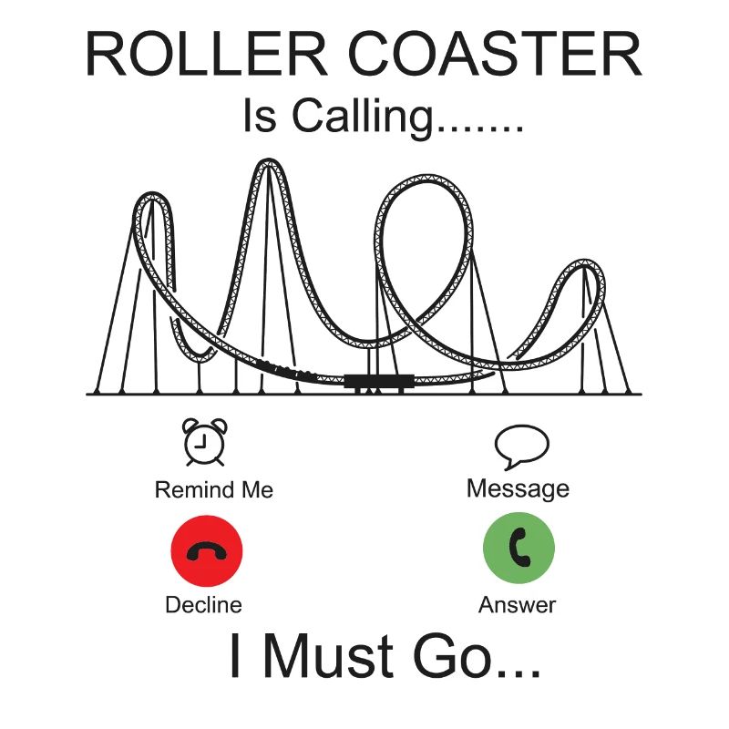 Roller Coaster Phone Display