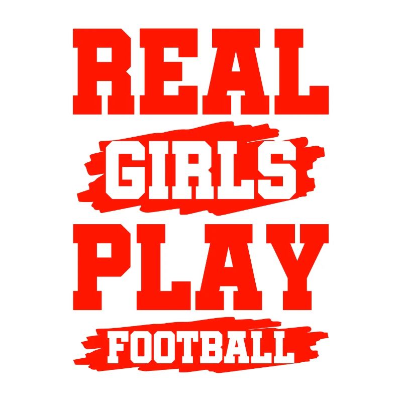echte mädchen football