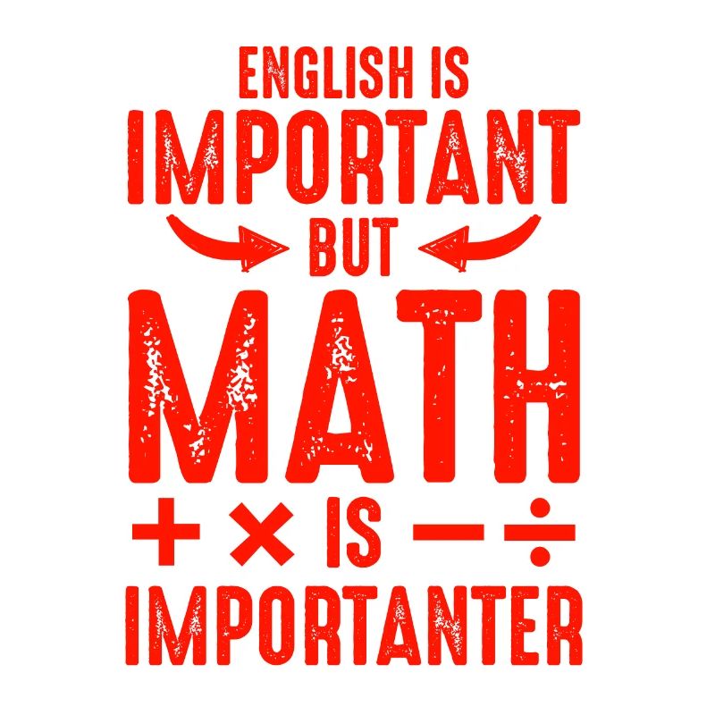 Mathematik ist wichtig