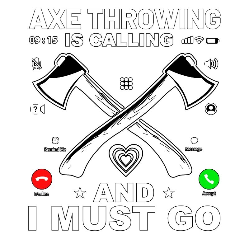 Axe Throwing is calling and I must go