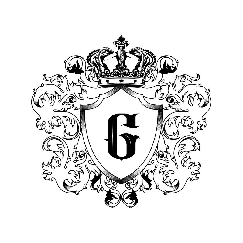G Buchstabe Wappen