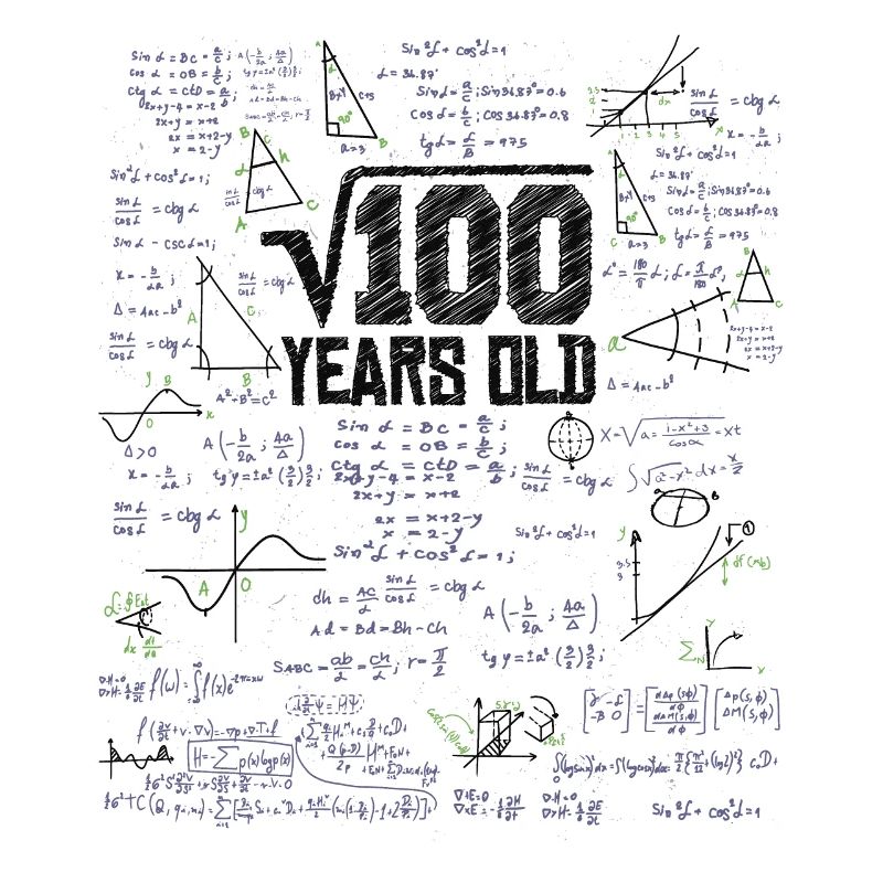 Racine carrée de 100 math nerd 10e anniversaire