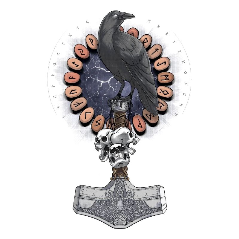 Nordischer Wikinger-Hammerrabe