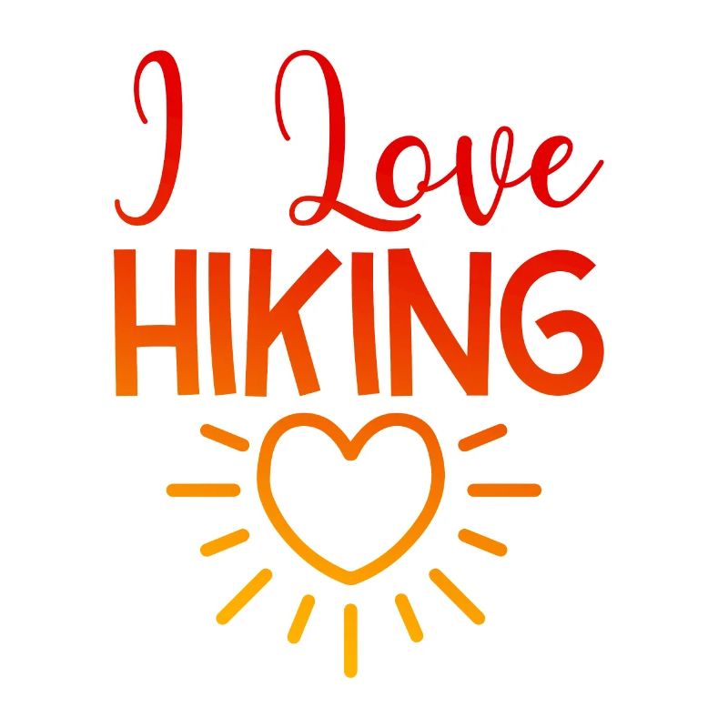 Ich liebe Hiking