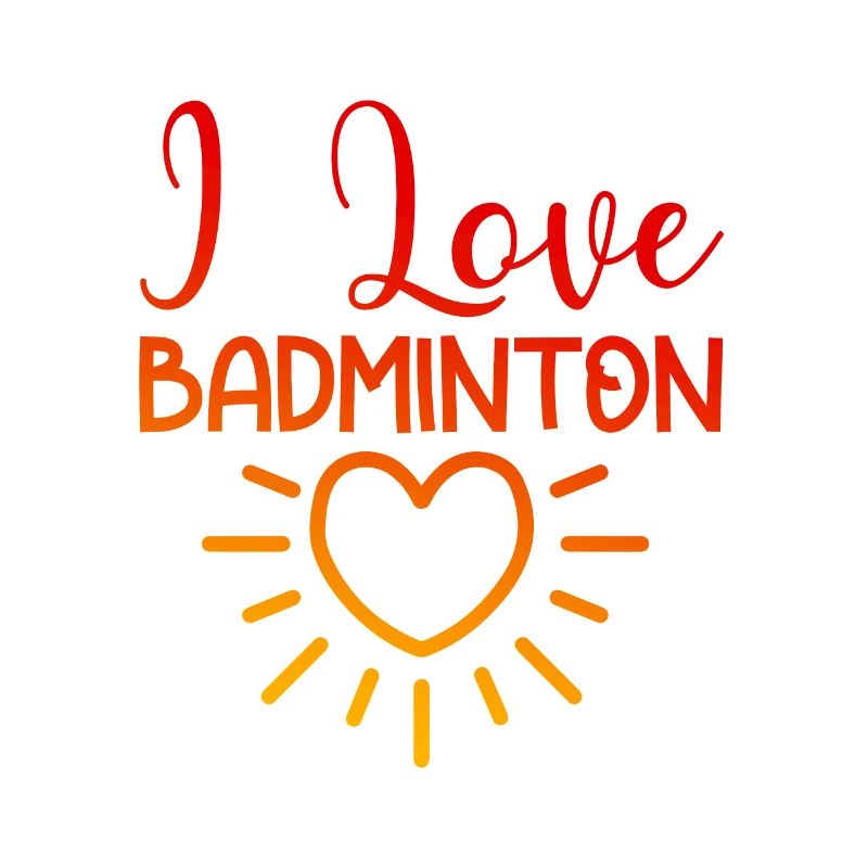 Ich liebe Badminton