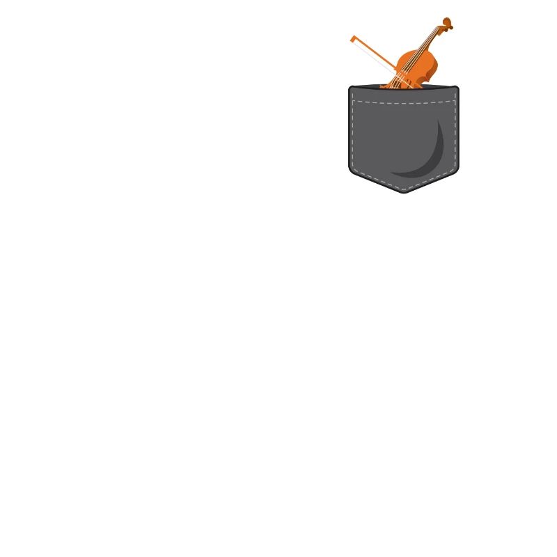 Violin Violinist Pocket