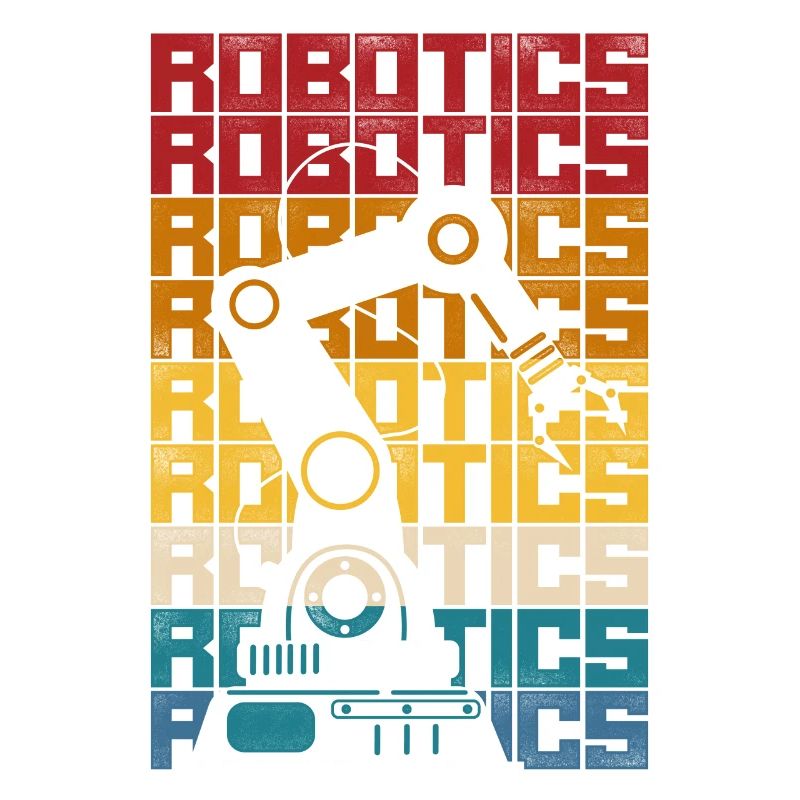 Robot Robotics Engineer Retro