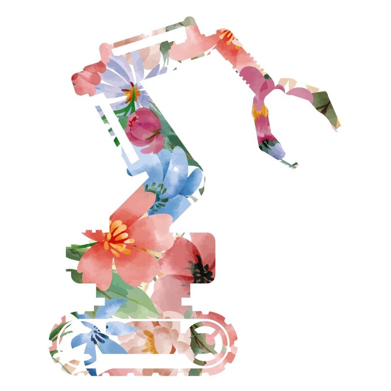 Robot Robotics Engineer Flower