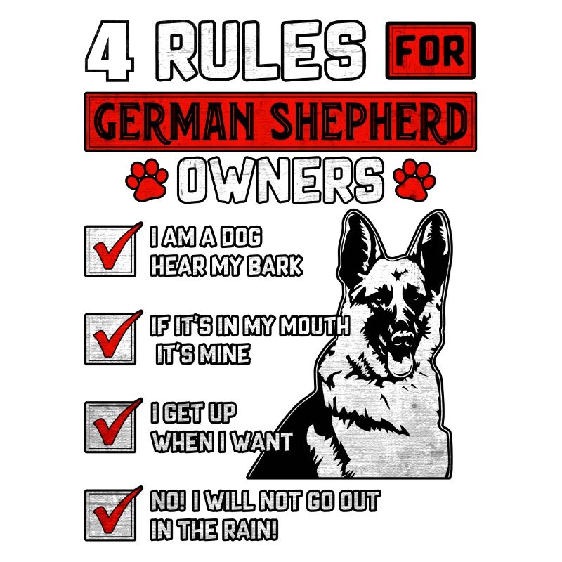 4 Rules for German Shepherd Owners