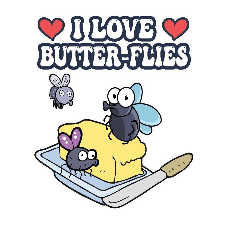 Ich liebe Schmetterlinge