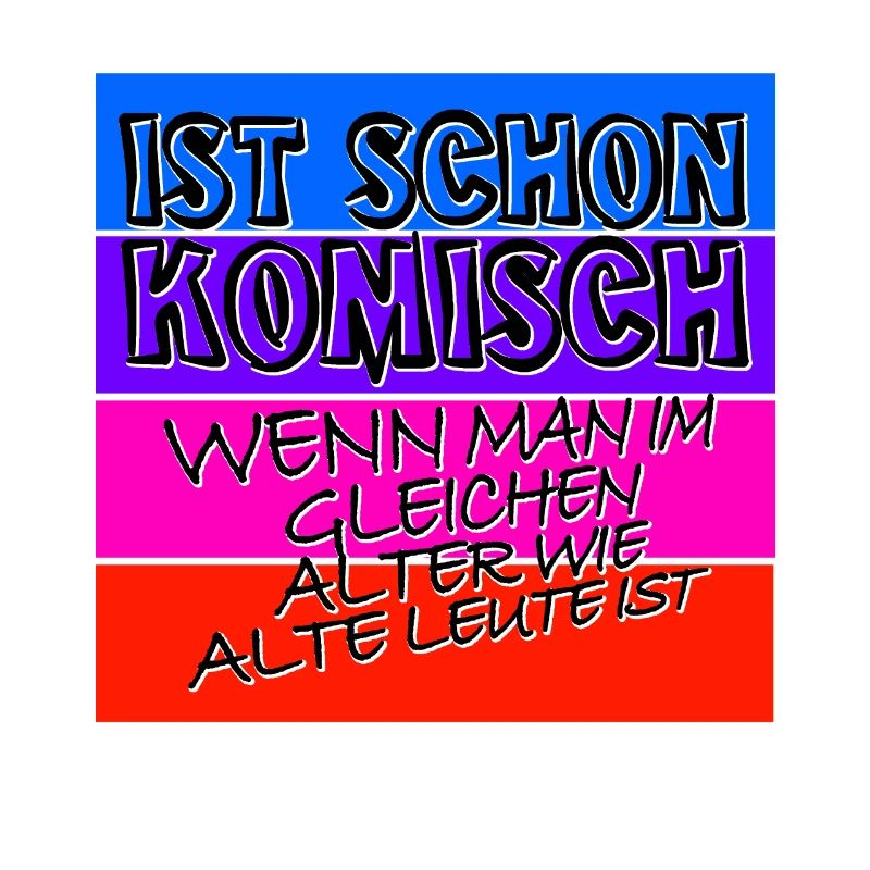 komisches alter schwarz