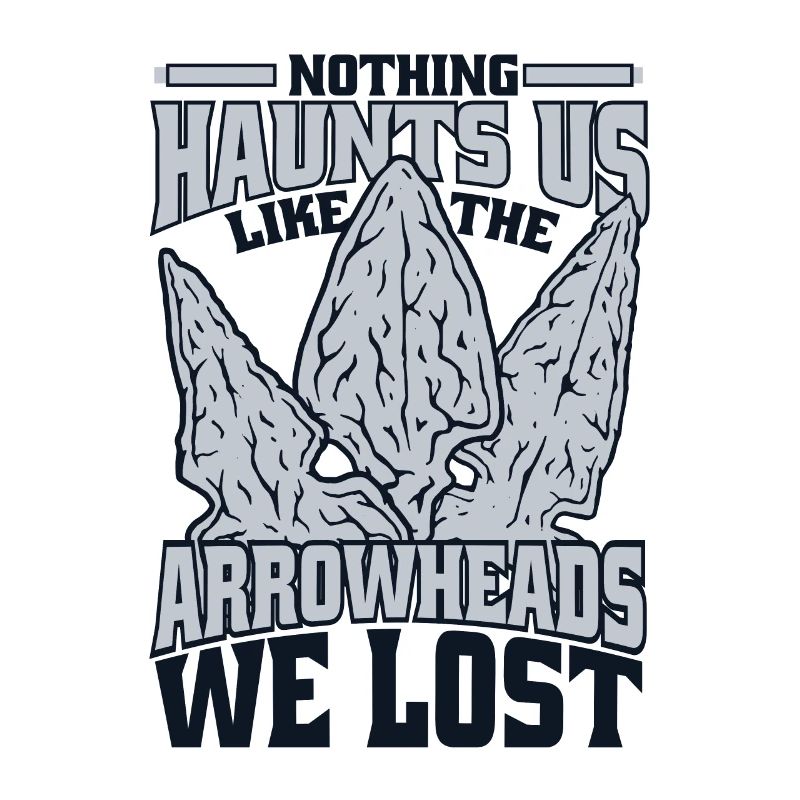 Comme les pointes de flèches que nous avons perdues Chasseur de pointes de flèches