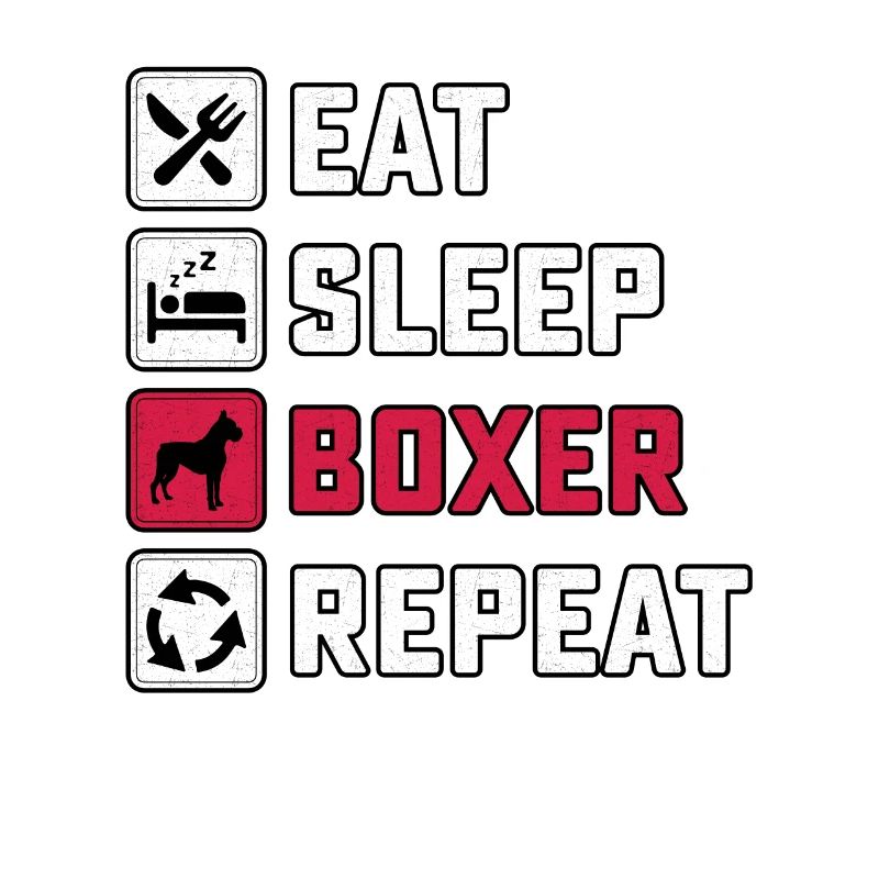 Eat Sleep Boxer Repeat