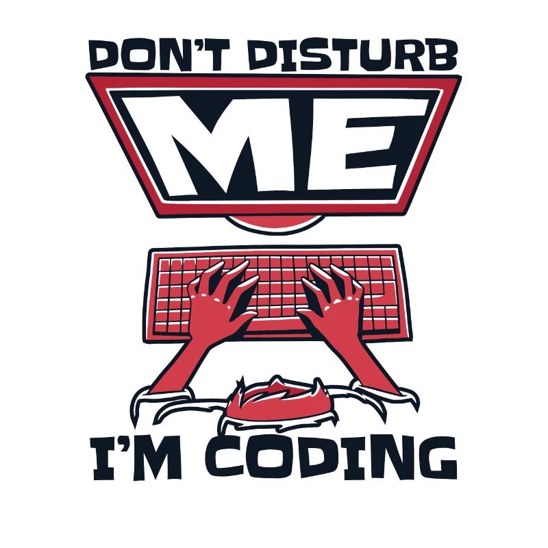 Ne me dérangez pas, je code un codeur développeur