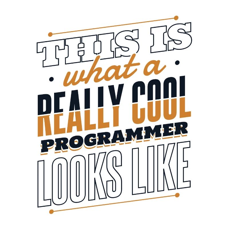 What A Really Cool Programmer Looks Like Coder
