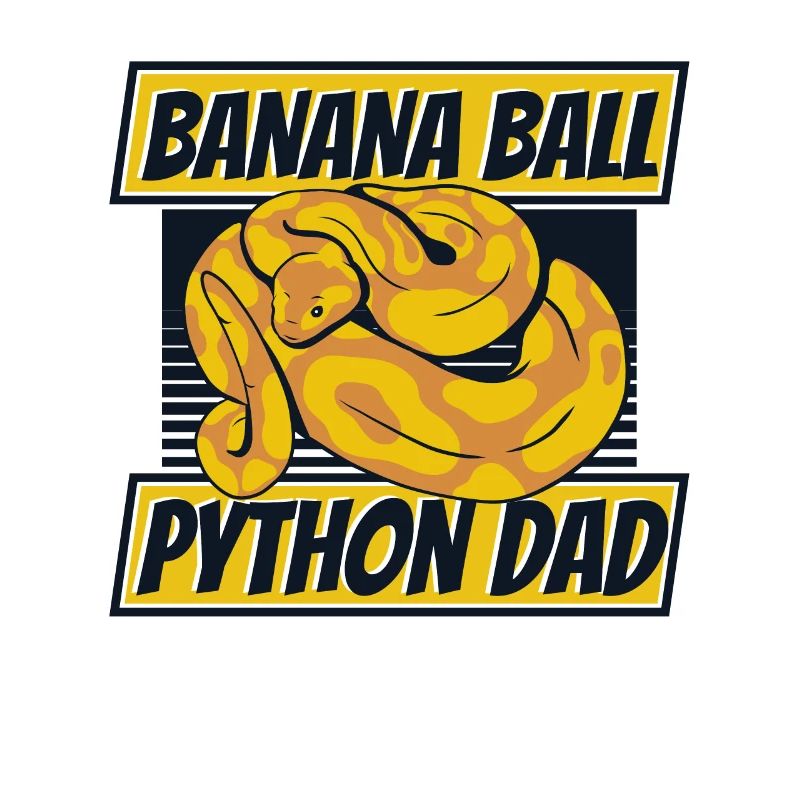 Boule de banane Python Papa Python Serpent Banane