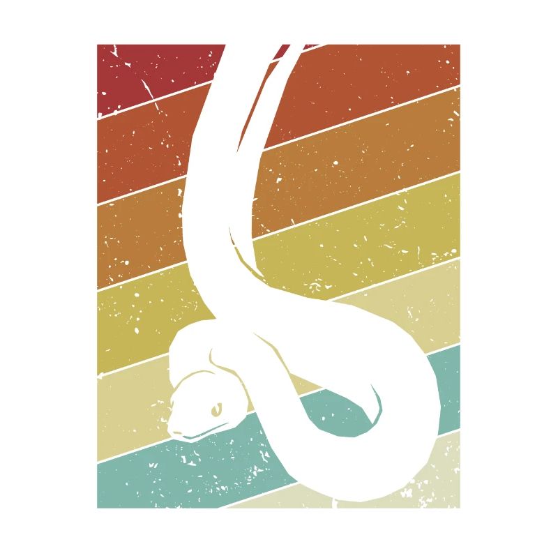 Rétro Scale Creepers Python Snake Banana