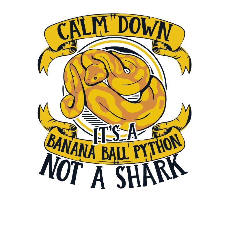 Calmez-vous, ce n’est pas une boule de banane de python de requin