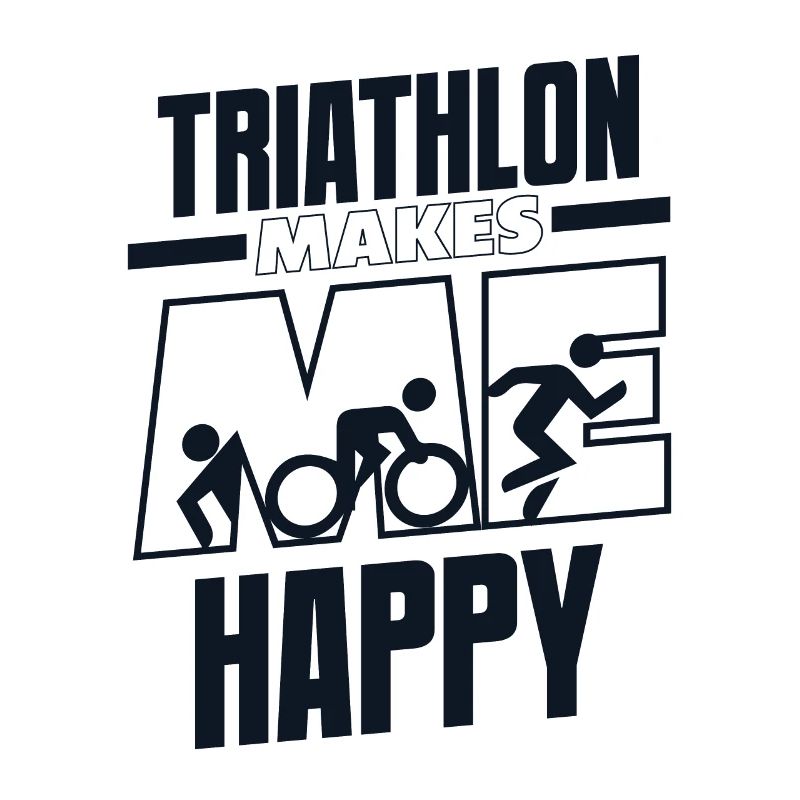 Triathlon Makes Me Happy Training Triathlonrad