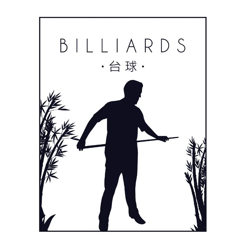 Billard Chinois Hanzi Table de billard Billard