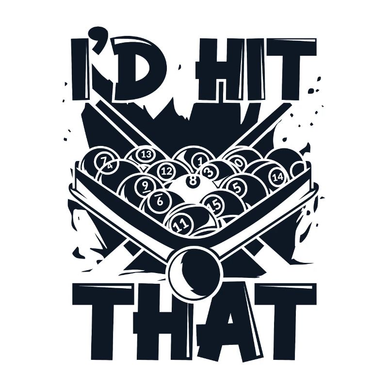 J’avais frappé ce billard de billard