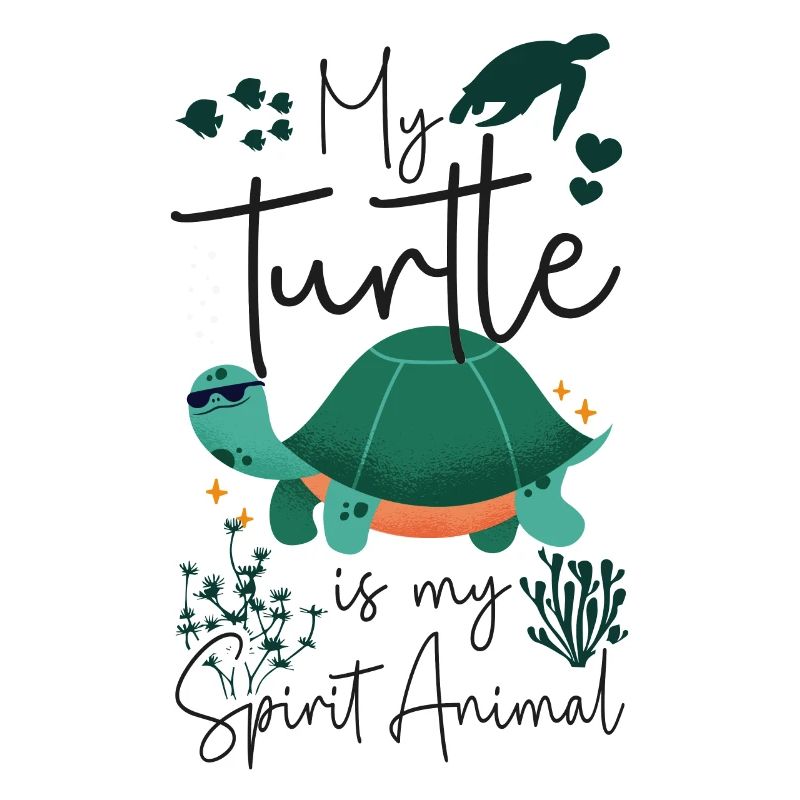 Sea Turtle Tortoise My Turtle Is