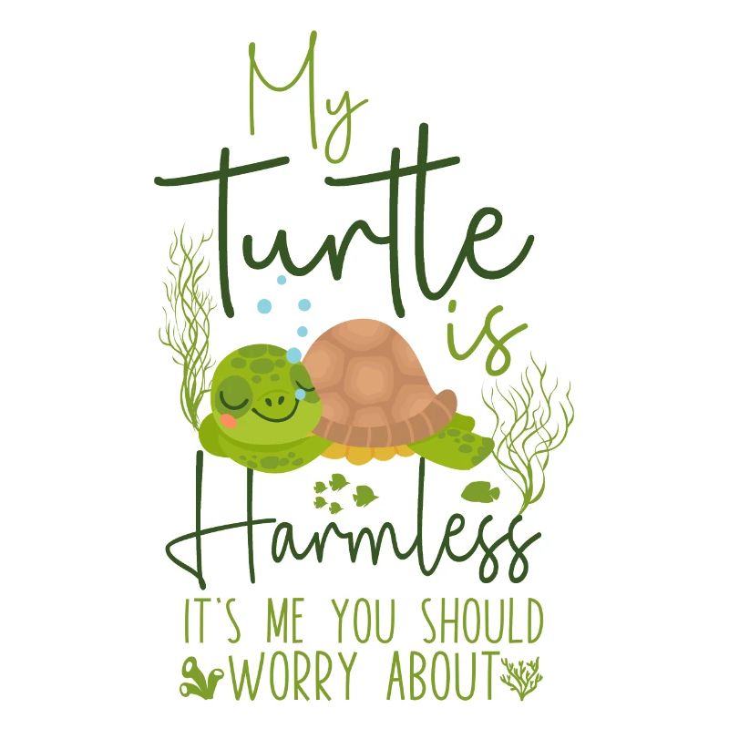 Sea Turtle Tortoise My Turtle Is