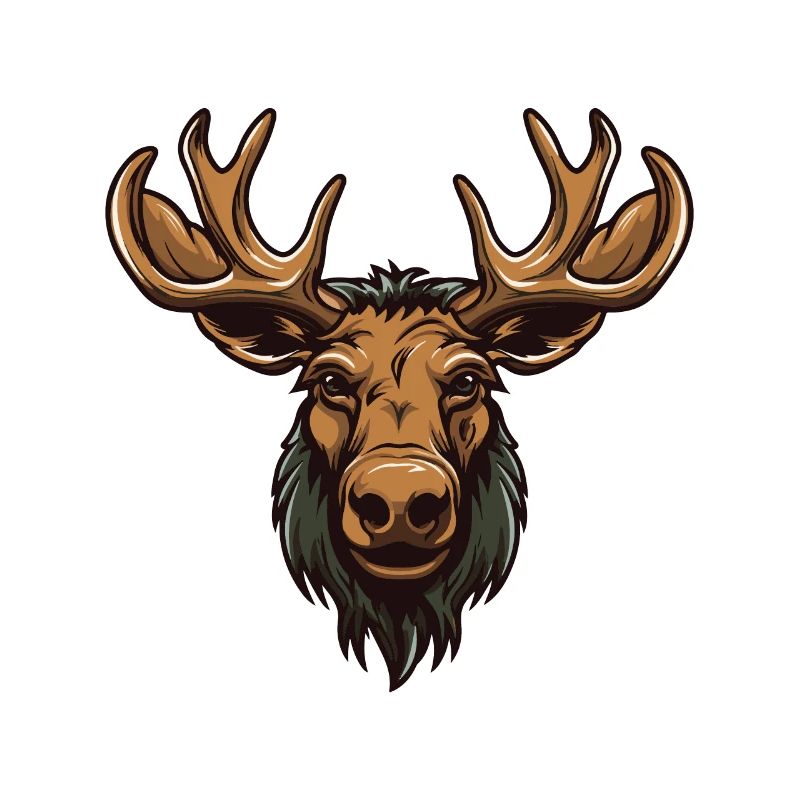 Moose Portrait
