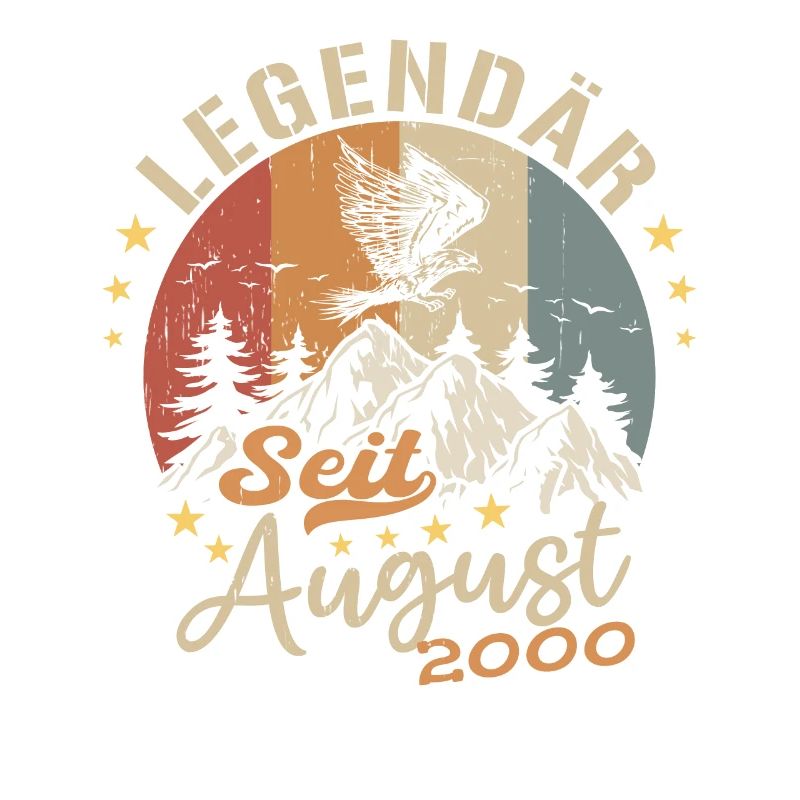 Legendär seit August 2000 Geburtstag Geschenk