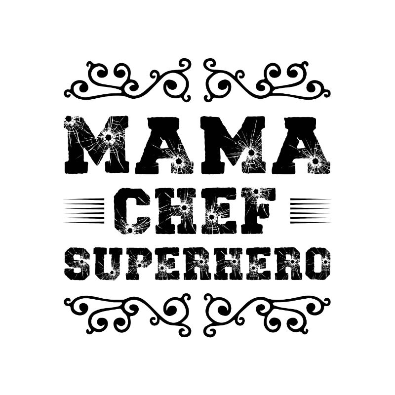 Mama Chef Superheld Mutter