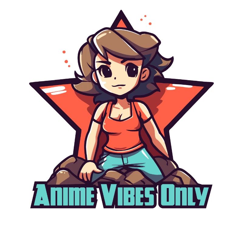 Star-Anime-Mädchen, nur Anime-Vibes