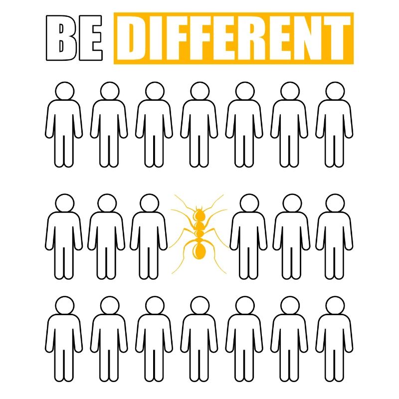 Be Different Ameise