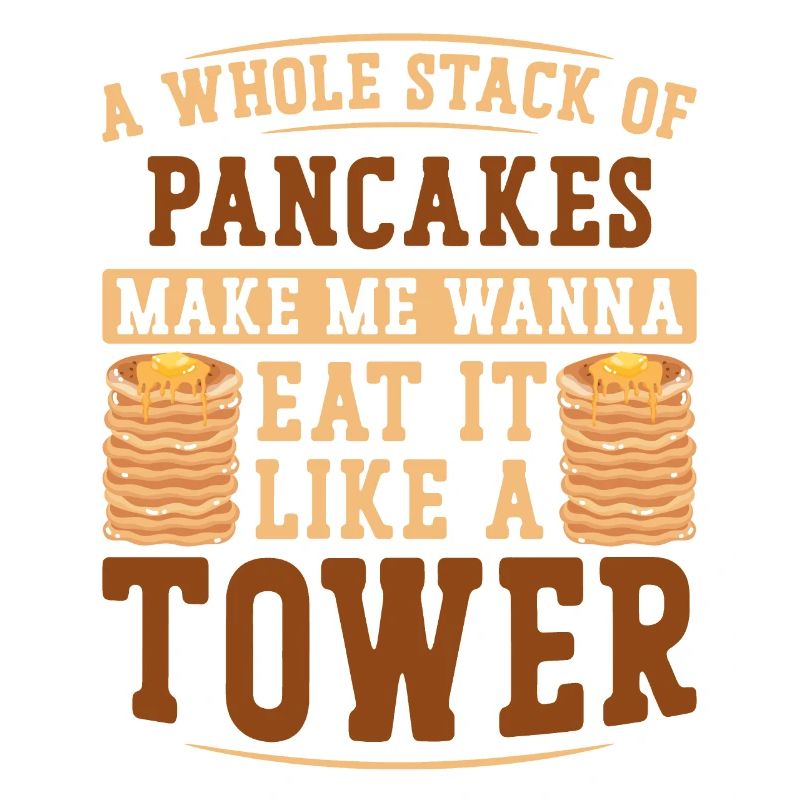 Pancake Lover Kids A Whole Stack