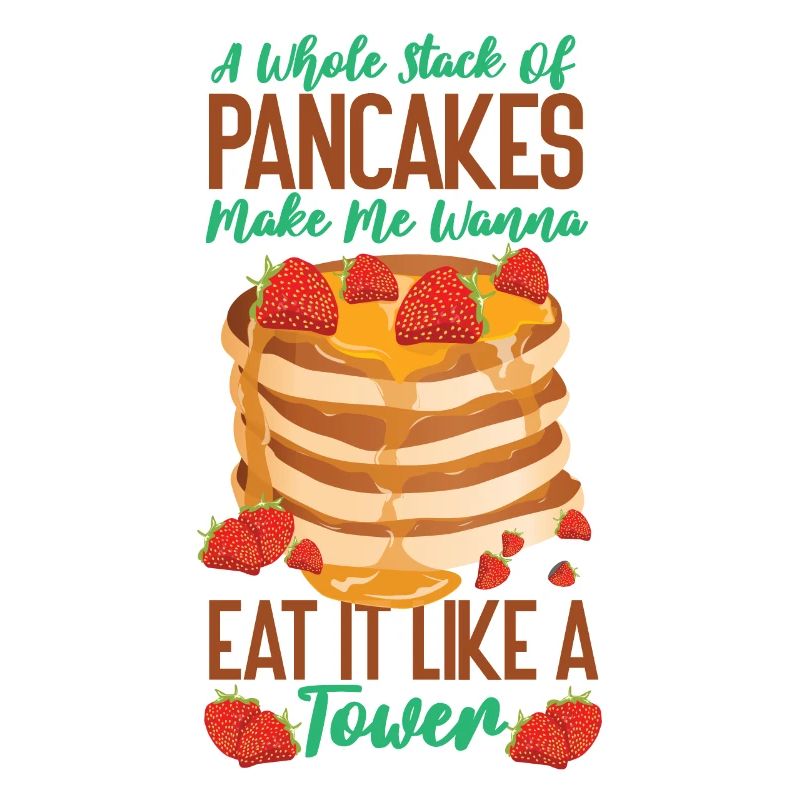Pancake Lover Kids A Whole Stack