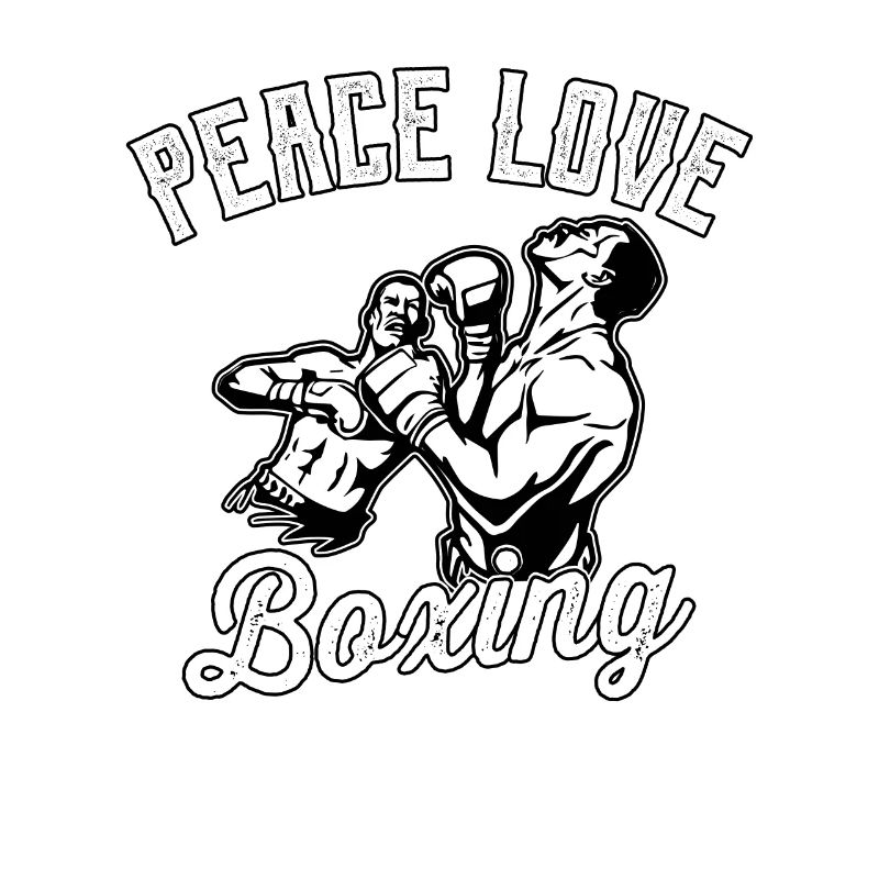 Frieden Liebe Boxen