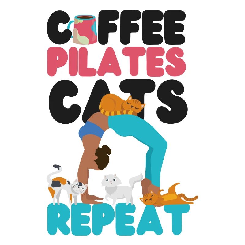 Instructeur de Pilates Professeur Café