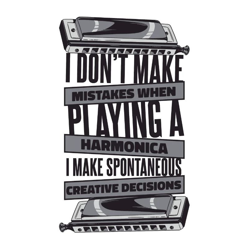 I Don't Make Mistakes When Playing Harmonicist