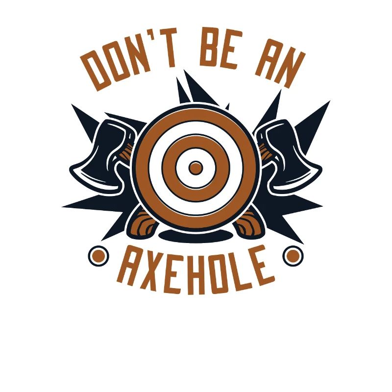 Ne soyez pas un jeu de lancer de hache Axehole Thrower