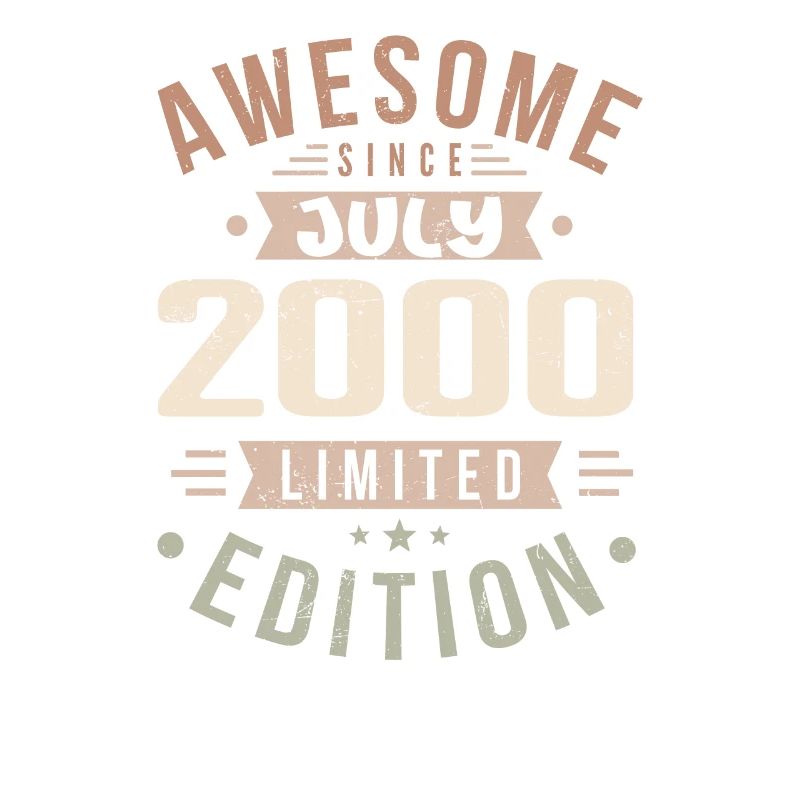 Juli 2000 Geburtstag Juli 2000 Geburtstagsgeschenk