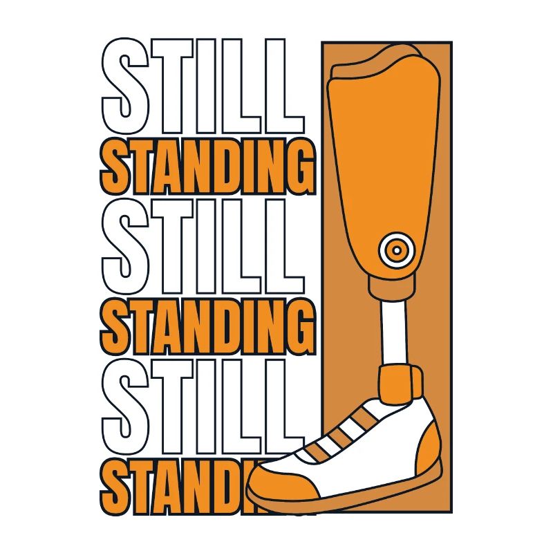 Still Standing Artificial Legs User Leg Prosthesis