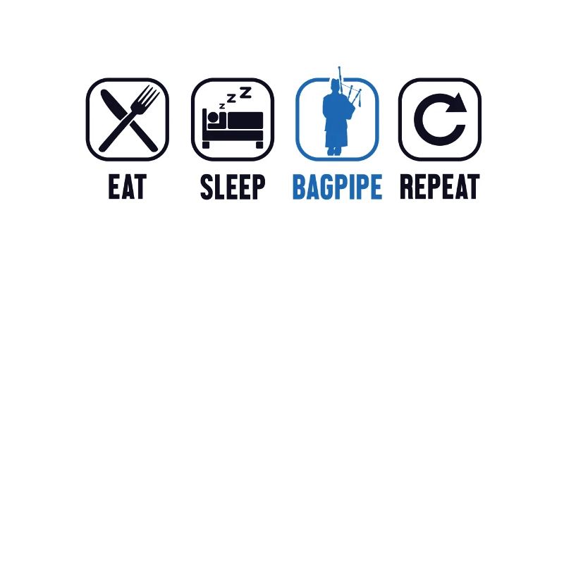 Manger Dormir Cornemuse Répéter Leçons de Cornemuse Sarbacane