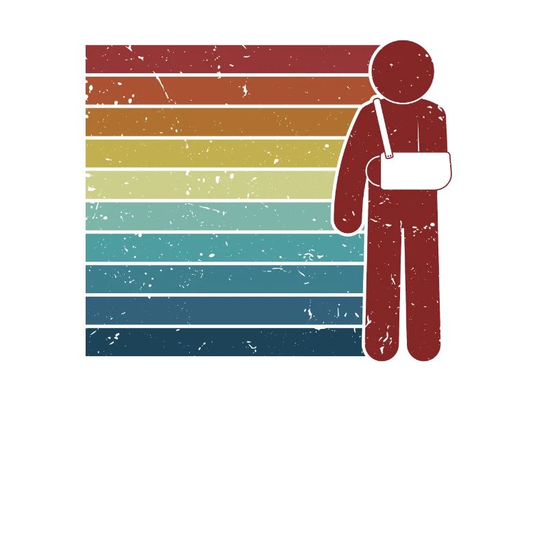 Retro Broken Bone Broken Finger Broken Arm Leg